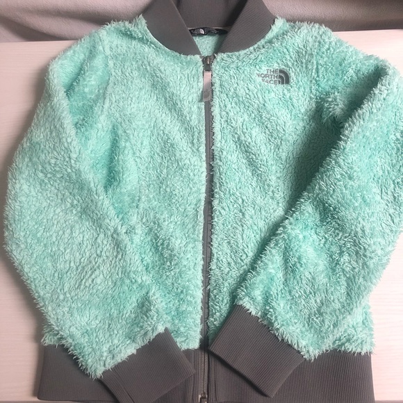 The North Face Other - The North Face Ramona Surf Green Full Zip Jacket Girl’s Size Medium 10/12